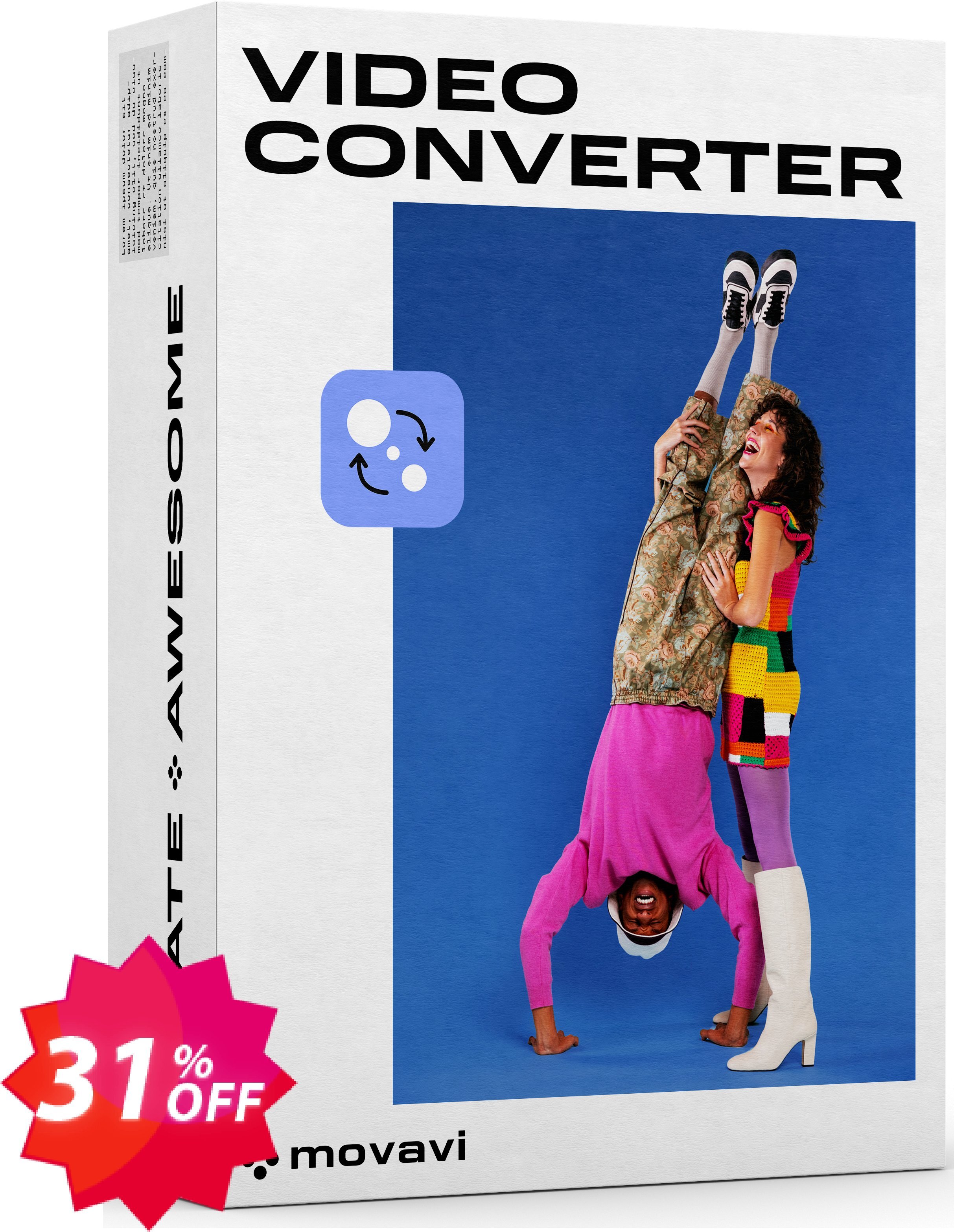 Movavi Video Converter Premium, Lifetime  Coupon code 31% discount 