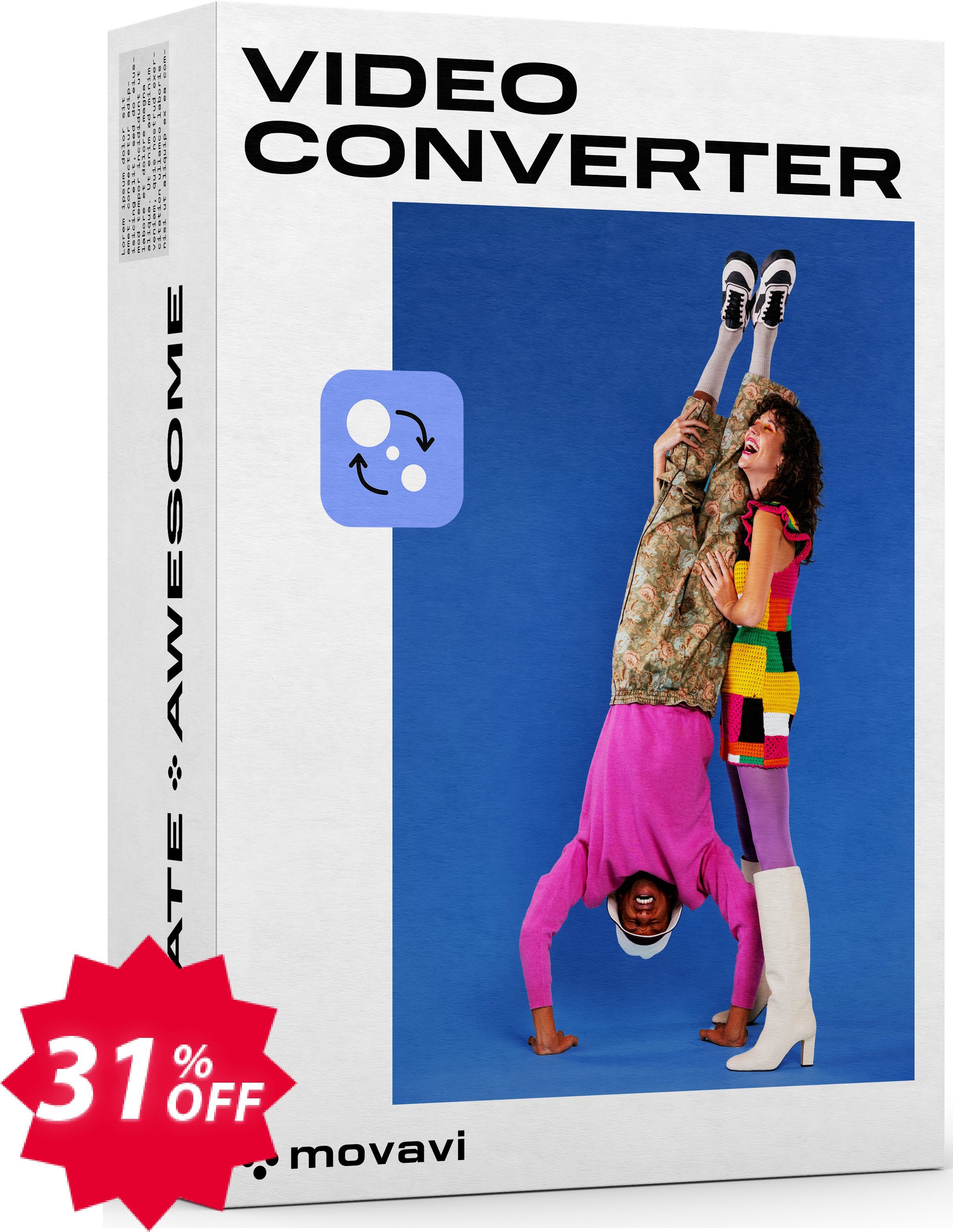 Movavi Video Converter Premium, Lifetime  Coupon code 31% discount 