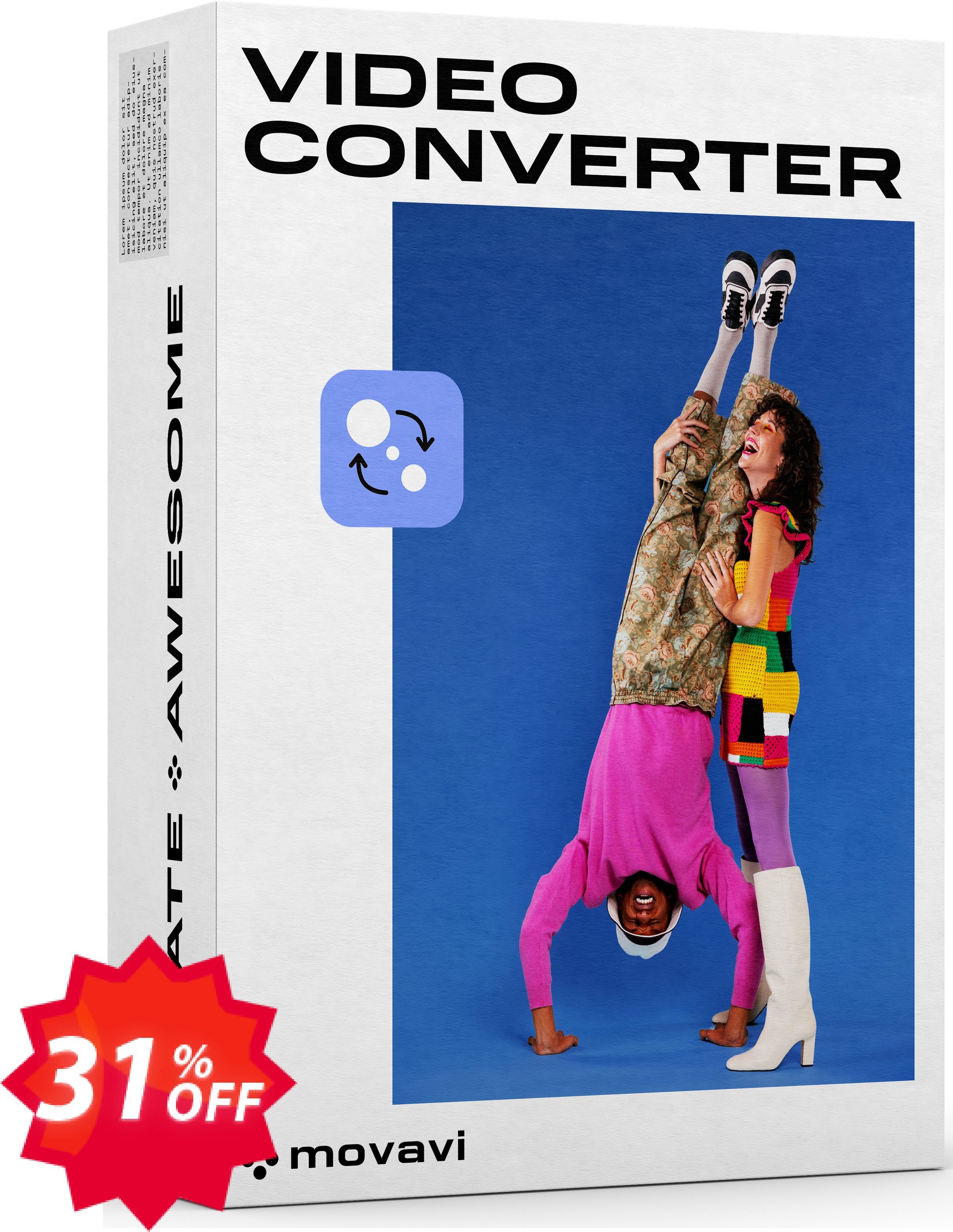 Movavi Video Converter Premium for MAC, Lifetime  Coupon code 31% discount 