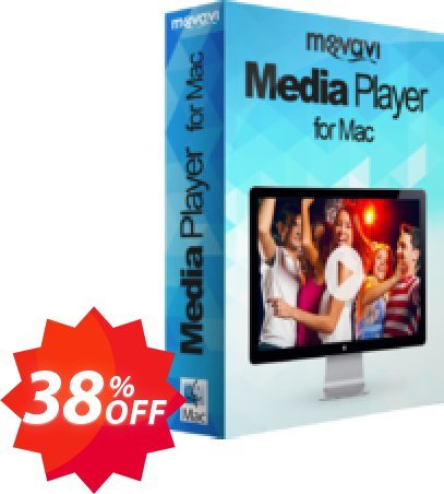 Movavi Media Player for MAC - 3 Plans Coupon code 38% discount 