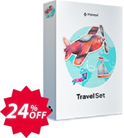Movavi effect: Travel Set Coupon code 24% discount 