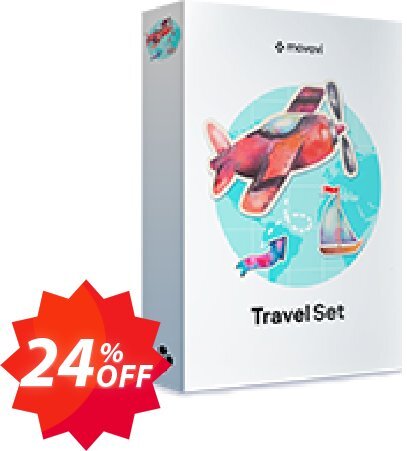 Movavi effect: Travel Set Coupon code 24% discount 