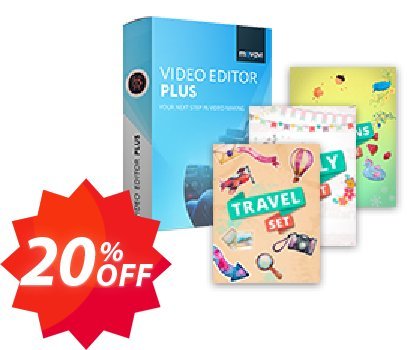 Business Bundle: Movavi Video Editor Plus + Effects Coupon code 20% discount 