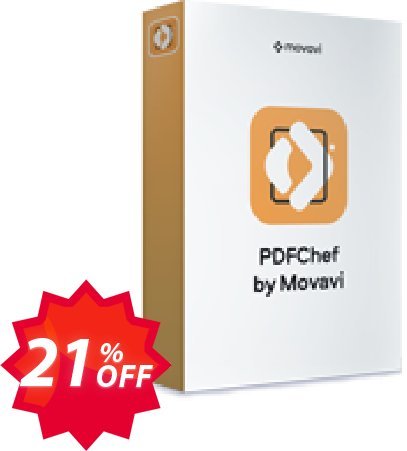 Business Bundle: Movavi PDF Editor + Screen Capture Pro Coupon code 21% discount 