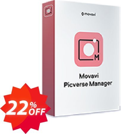 Movavi Photo Manager Coupon code 22% discount 