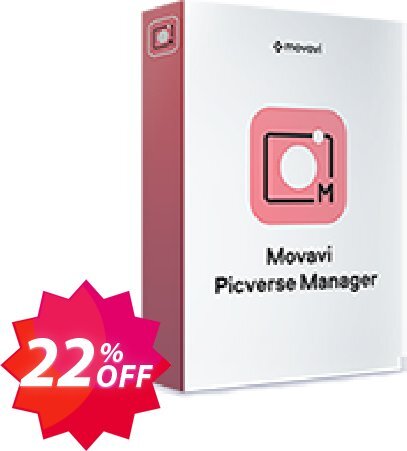 Movavi Photo Manager Coupon code 22% discount 