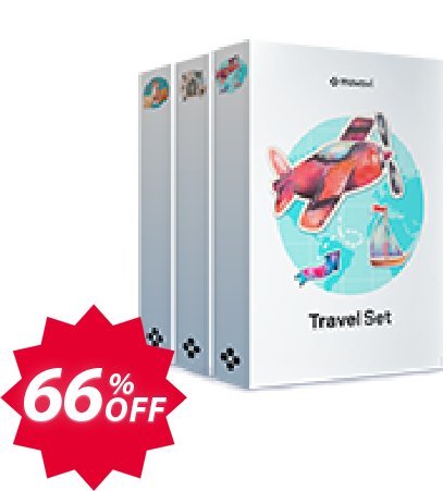 Movavi Starter Bundle: Travel Set + Family Set + Seasons Set Coupon code 66% discount 