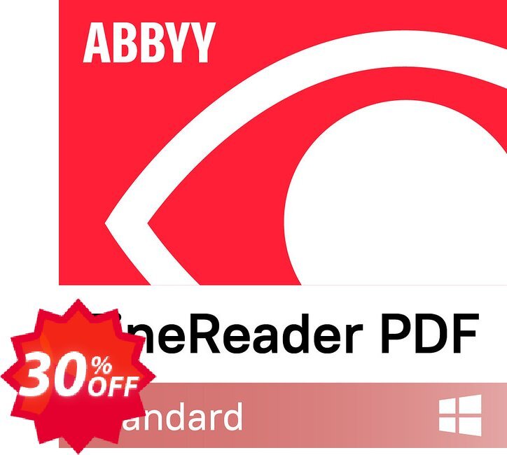 ABBYY FineReader PDF 15 Standard Coupon code 30% discount 