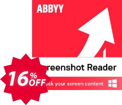 ABBYY Screenshot Reader - Download version Coupon code 16% discount 