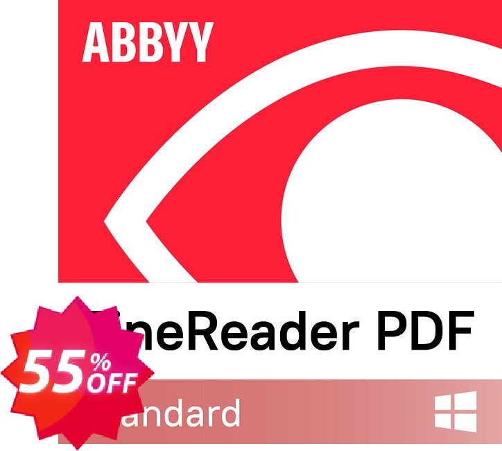 ABBYY FineReader Corporate 1-year Coupon code 55% discount 