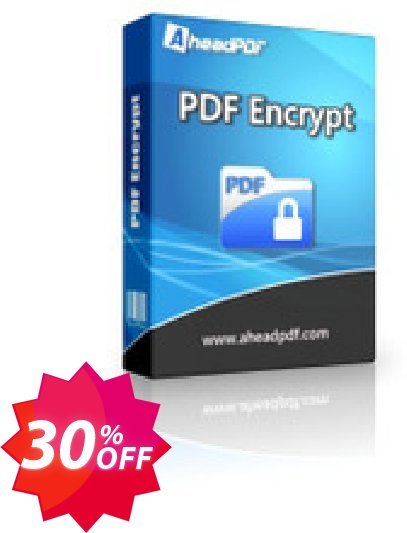 Ahead PDF Encrypt - Multi-User Plan, 5 Users  Coupon code 30% discount 