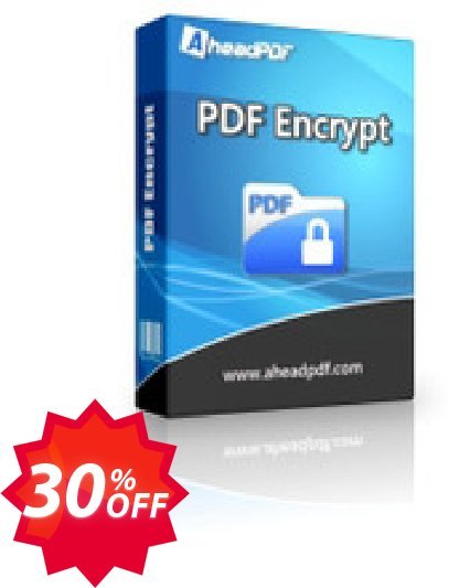 Ahead PDF Encrypt - Multi-User Plan, 10 Users  Coupon code 30% discount 