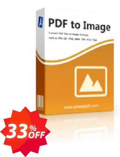 Ahead PDF to Image Converter Coupon code 33% discount 