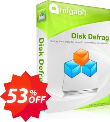 Amigabit Disk Defrag Coupon code 53% discount 
