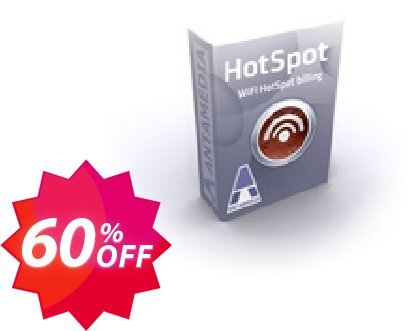 Antamedia Credit Card Support for Antamedia HotSpot Coupon code 60% discount 