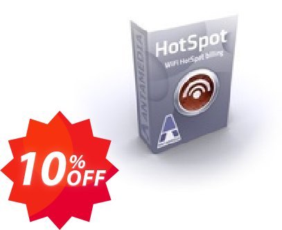 Antamedia HotSpot - Upgrade Lite to Standard Edition Coupon code 10% discount 