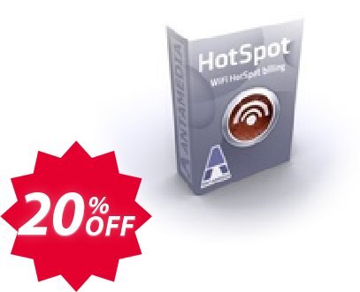 Special Bundle - Antamedia HotSpot - Premium Edition & HotSpot Operator Plan & Credit Card Suppor Coupon code 20% discount 