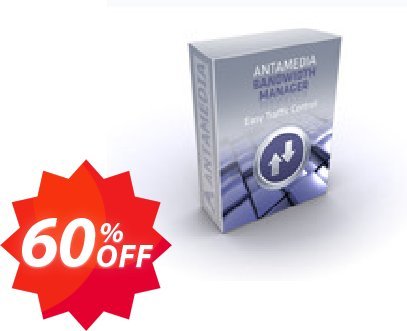 Antamedia Bandwidth Manager - Premium Edition Coupon code 60% discount 