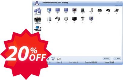 Antamedia Internet Cafe Software - Premium Edition for 50 Clients Coupon code 20% discount 