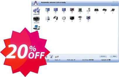 Antamedia Internet Cafe Software - Standard Edition for 40 clients Coupon code 20% discount 