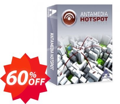 Antamedia Hotspot Click - Image and Video Ads, Coupons, Surveys Coupon code 60% discount 