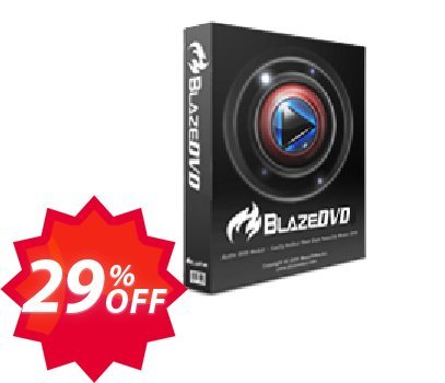 BlazeDVD Pro Coupon code 29% discount 
