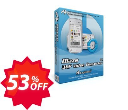 BlazeVideo 3GP Video Converter Coupon code 53% discount 