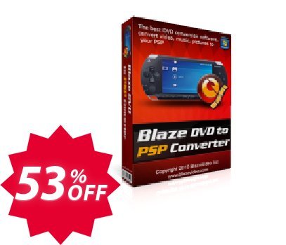BlazeVideo DVD to PSP Converter Coupon code 53% discount 