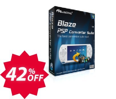 BlazeVideo PSP Converter Suite Coupon code 42% discount 