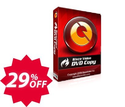 BlazeVideo DVD Copy Coupon code 29% discount 