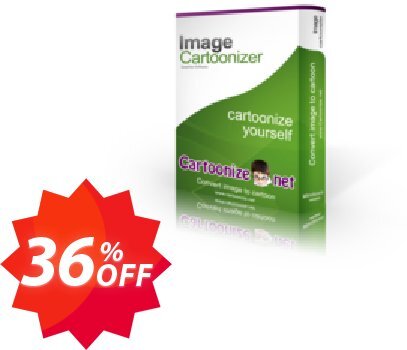 Image Cartoonizer Coupon code 36% discount 