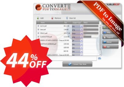Convert PDF to Image Desktop Software Coupon code 44% discount 