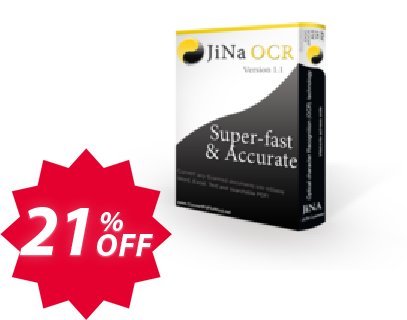JiNa OCR Converter Coupon code 21% discount 