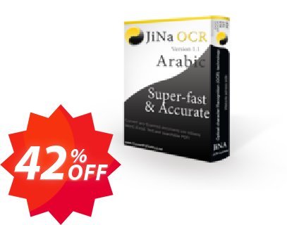 JiNa OCR Arabic Coupon code 42% discount 