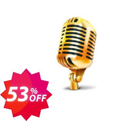 Audio Recorder for Free Premium Supporter Registration Coupon code 53% discount 