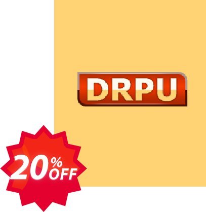 DRPU Web Chat Coupon code 20% discount 