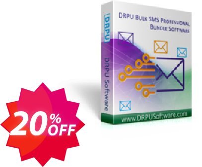 Bulk SMS Professional Bundle, Bulk SMS Software Professional + Pocket PC to mobile Software  Coupon code 20% discount 