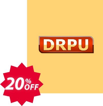 DRPU Barcode Maker software - Corporate Edition - 10 PC Plan Coupon code 20% discount 