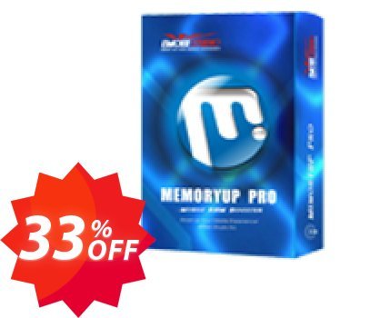 MemoryUp Professional J2ME Edition Coupon code 33% discount 