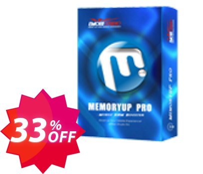 MemoryUp Professional BlackBerry Edition Coupon code 33% discount 