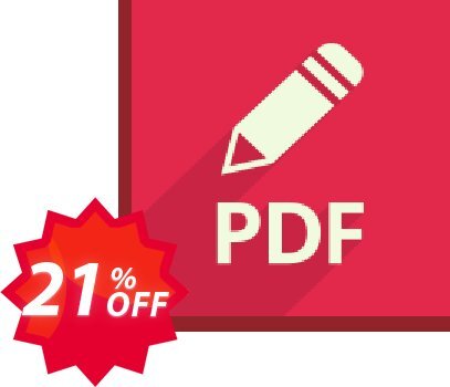 Icecream PDF Editor PRO Coupon code 21% discount 