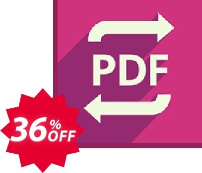 Icecream PDF Converter PRO Coupon code 36% discount 