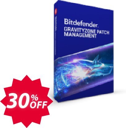 Bitdefender Patch Management Coupon code 30% discount 