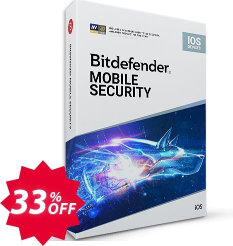 Bitdefender Web Protection for iOS Coupon code 33% discount 