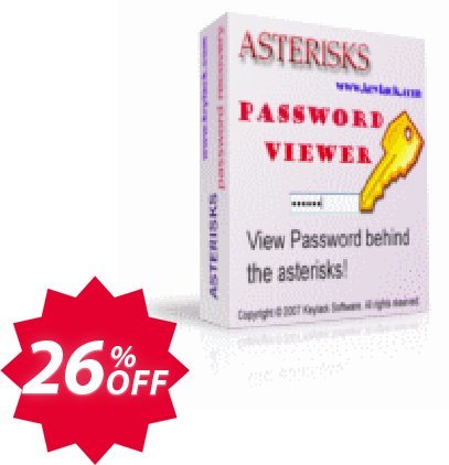 Asterisks Password Viewer Coupon code 26% discount 