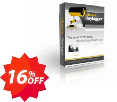 Ultimate Keylogger Coupon code 16% discount 