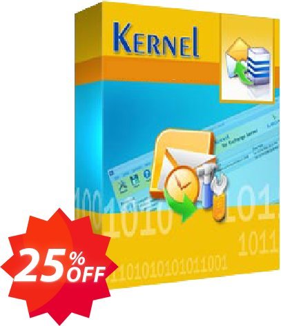 Kernel Bundle: Outlook PST Repair + OST to PST Converter + Exchange Server, Corporate  Coupon code 25% discount 