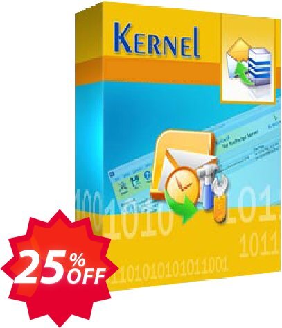 Kernel Bundle: Outlook PST Repair + OST to PST Converter + Exchange Server, Corporate  Coupon code 25% discount 