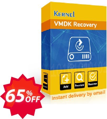 Kernel VMDK Recovery Coupon code 65% discount 