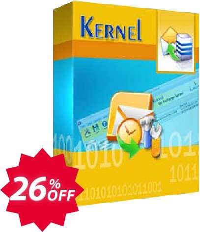 Kernel Office 365 to PST - Home User Plan Coupon code 26% discount 